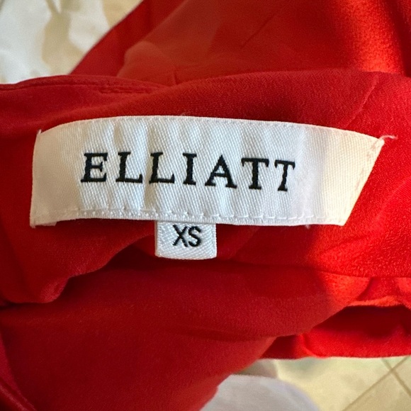 Elliat Red Halter Dress - Picture 3 of 3